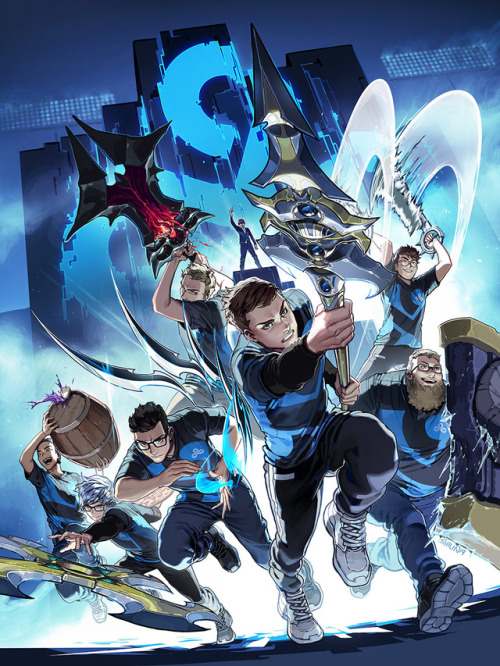 Cloud 9 League of Legends team poster for Worlds 2019Poster I did for cloud 9’s league team fo