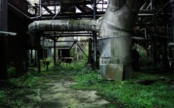 :  Abandoned factory, France. 