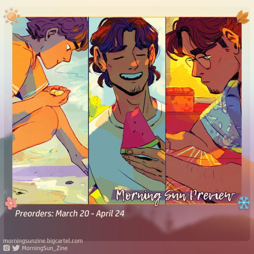 here’s a little preview of my piece for Morning Sun: An Asahi Seasons zine ☀it’s always so nice to c