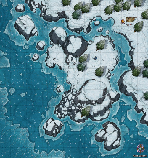 Hello, everyone!Today I bring you a new map that you can use in your Frostmaiden side adventures! Th