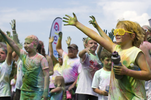 Color Blaze 5K at Phil Moore Park on Saturday, Aug. 31, 2013 in Alvaton Kentucky.