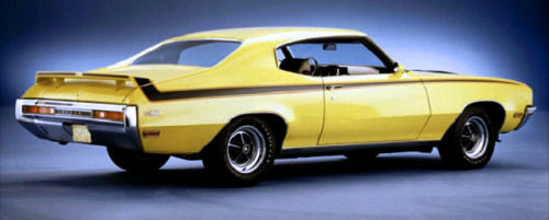 carsthatnevermadeitetc: Buick GSX, 1970. Buick’s contribution to the muscle car era came with 510 lb