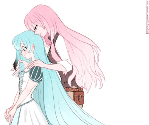 Tangled!Negitoro (reupload cause i think i deleted the first one by accident shIT)