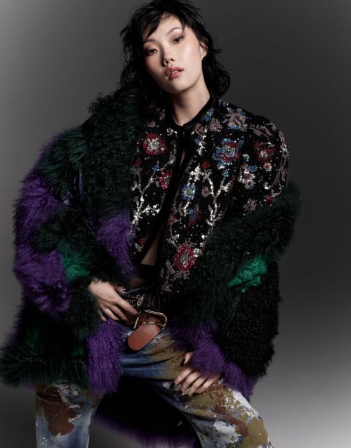 black-is-no-colour: Minjung Kim, photographed by Jason Kim and styled by Daniel Edley for GRAZIA Chi