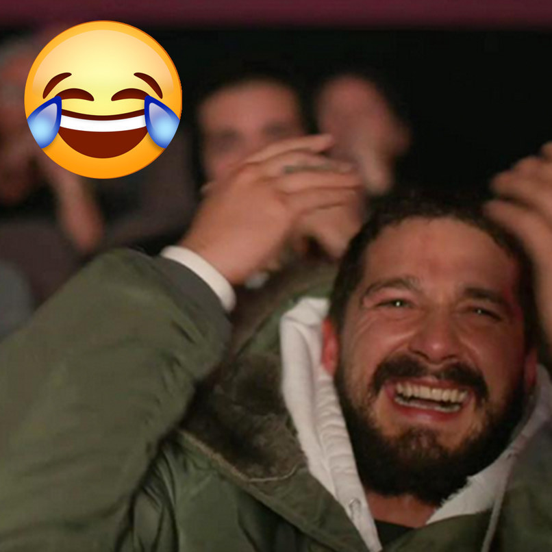 gq:  The Shia LaBeouf Emoji Emoji IndexSee more.