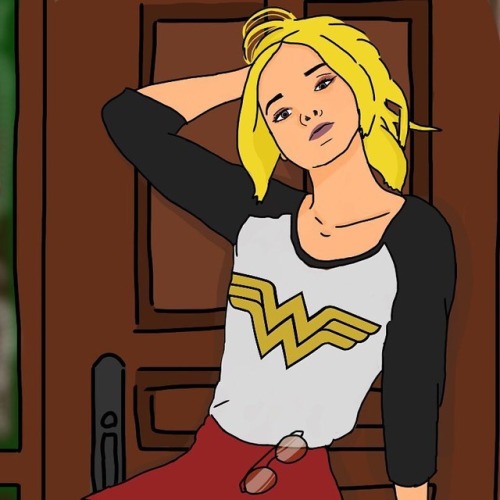 themescyra:Annabeth? In a Wonder Woman shirt? Beautiful, stunning, award winning, perfect. Art by me