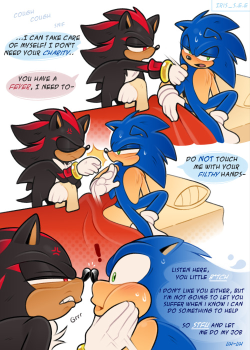 Sick 🤒 | Sonadow Comic 