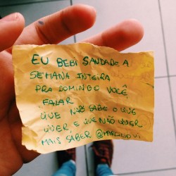 Eu não sei lidar