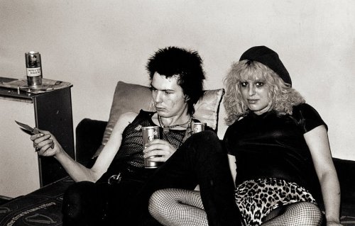 Porn post-punker:  Sid Vicious and Nancy Spungen, photos