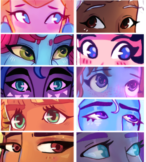 i did that eye meme thing