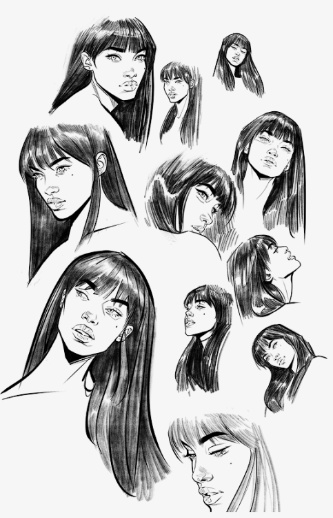 dcmultiverse:YARA FLOR concept art sketches | by Joelle Jones