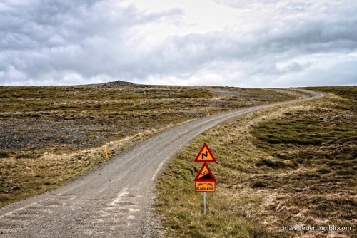 Road summitWhat is there to discover behind it? Iceland©islandfeuer | All Rights Reserved Pleas