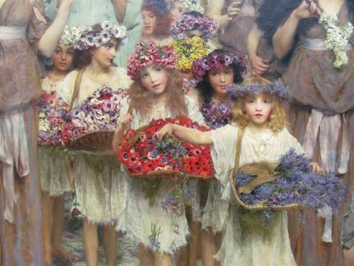 loumargi: Lawrence Alma-Tadema. Spring, 1894.