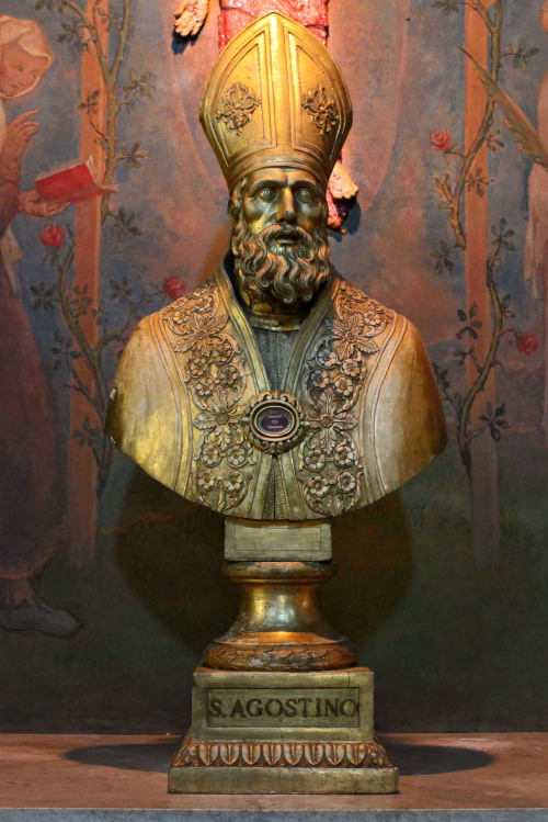 Reliquary bust of Saint Augustine from the Church of S. Pietro in Terni.