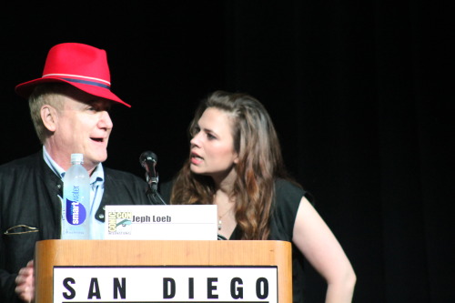 wackierthanacoconut: Comic Con 2015 10th of JulyAgent Carter Panel*Please credit if you use*