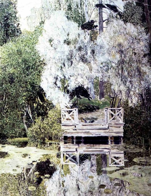 sbsebek:  Alexander Yakovlevich Golovin “Willow” in 1909.