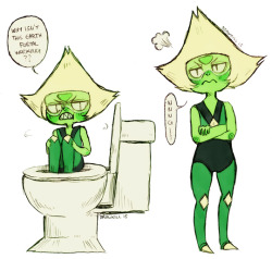 drawkill:  Smallest of smalls.____ Patreon   peridot is so precious T uT &lt;3 &lt;3 &lt;3