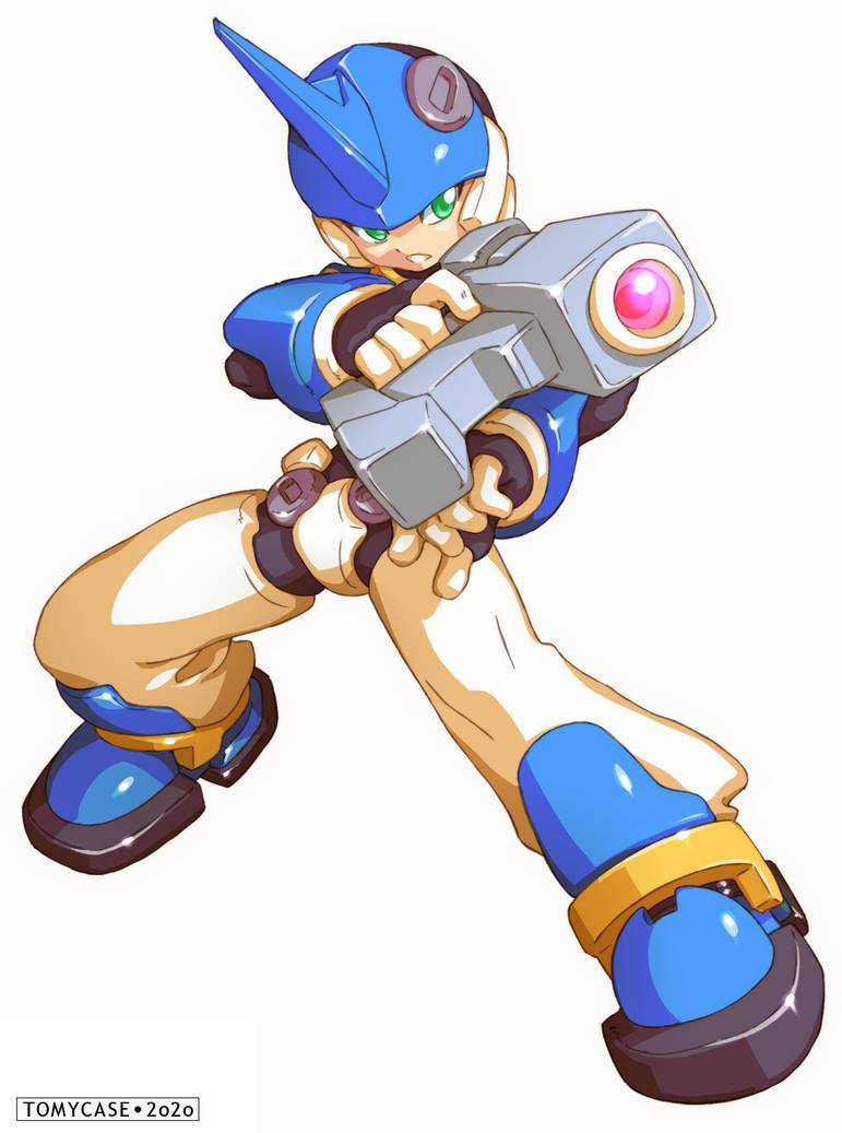 The Mega Man Network's Rock Tumblr on Tumblr: Model Zx - Early 