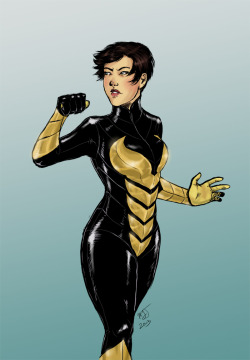 silverchimaera-art:  Janet van Dyne