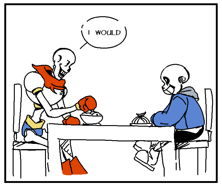 Soulmates - Sans Aus x Kamado reader x (3 only) Papyrus Aus (SLOW