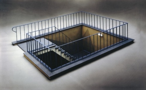 Thomas DemandAbgang (Exit), 2000