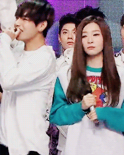 seulgi got shocked because of taehyung
