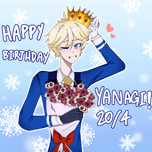 Happy Birthday Yanagi ⸜(｡˃ ᵕ ˂ )⸝♡ 