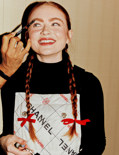 dailygingerheads: SADIE SINK.ph. for ELLE, April 22.