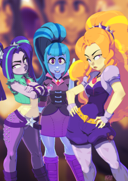 Tovio-Rogers: A Commish Of The Dazzlings From Mlp Rainbow Rocks  &Amp;Lt; |D’‘‘‘‘‘‘‘‘