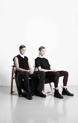 skt4ng:  “Symbiosis” | Conor Doherty &amp; Ed Hayter photographed by Jorge Perez Ortiz exclusive for Fucking Young! Online 