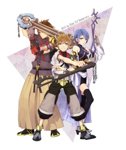 kingdom-hearts-forever:  Source:Pixiv ID: 32792863