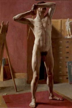 images27:  Standing male nudeHarold Knight