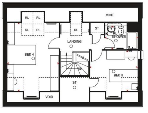 simplplan:   Stratford by Barratt Homes  House Type: DetachedBedrooms: 5Bathrooms:2En Suites: 2
