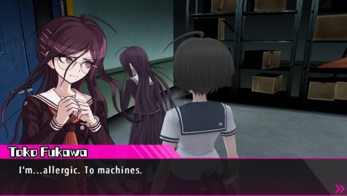 Toko must have been one of those kids who’d easily manipulate the substitute teacher… or Koma