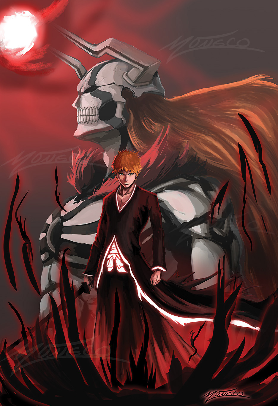 Ichigo kurosaki  Freelance illustrator, Photo and video, Illustration