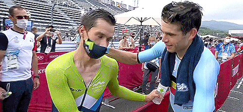 Primož Roglič & Wout Van Aert Tokyo 2020 Olympic Games  Cycling: Men’s Individual Time Trial