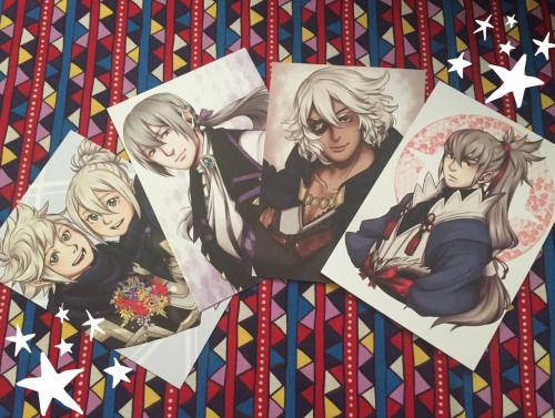 simdee: oh jeez oh man theses super cool fe:fates prints made by @rikariart are TOP NOTCH!!!!! ✨✨✨ I