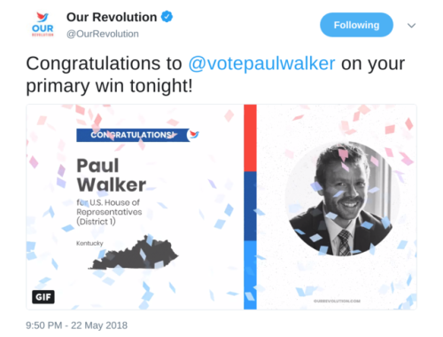 berniesrevolution: It was a good night for Our Revolution and progressives across the South! 