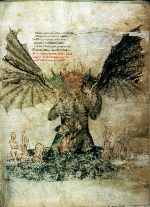 hideback: Lucifer Illustrations for Dante’s Divine Comedy, Inferno, Canto 34Cornelis Galle (Flemis