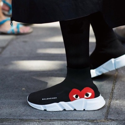 balenciaga comme des garcons shoes 