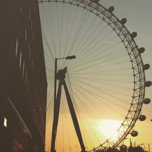 #london #londoneye #sunrise