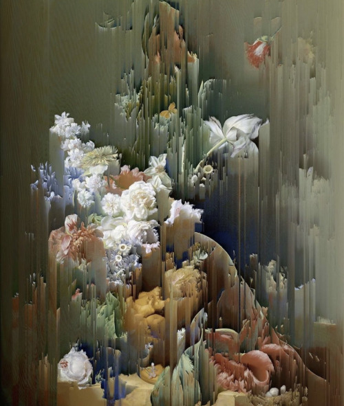 New Order, Jan Van Huysum IIStill life from the Dutch Golden Age modified using an algorithm by Gord