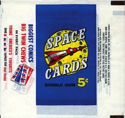 zgmfd:  1958 Topps Space trading cards