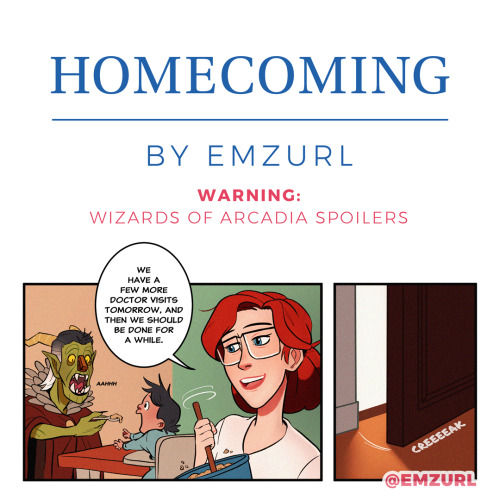 emzurl: Homecoming: A Tales of Arcadia short comicSomething I’ve been working on since Wizards came 