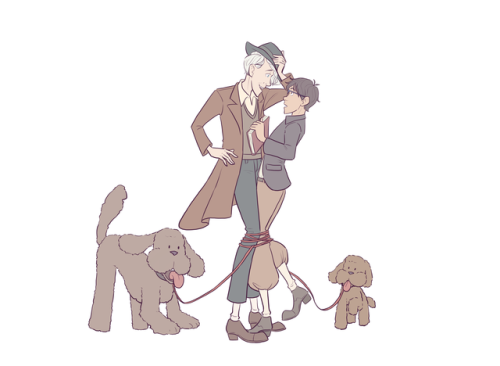 zzoffer:I saw a post talking about a 101 dalmatians AU, so I had to make something for that :) (Also