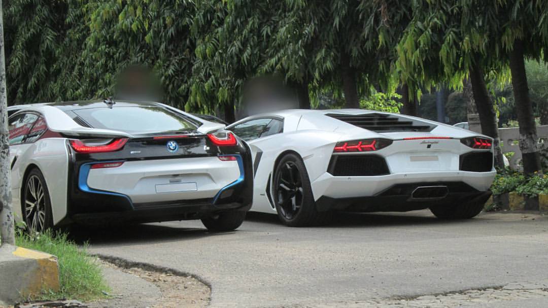 Proud Indian Lamborghini Aventador Lp700 V12 Bmw I8