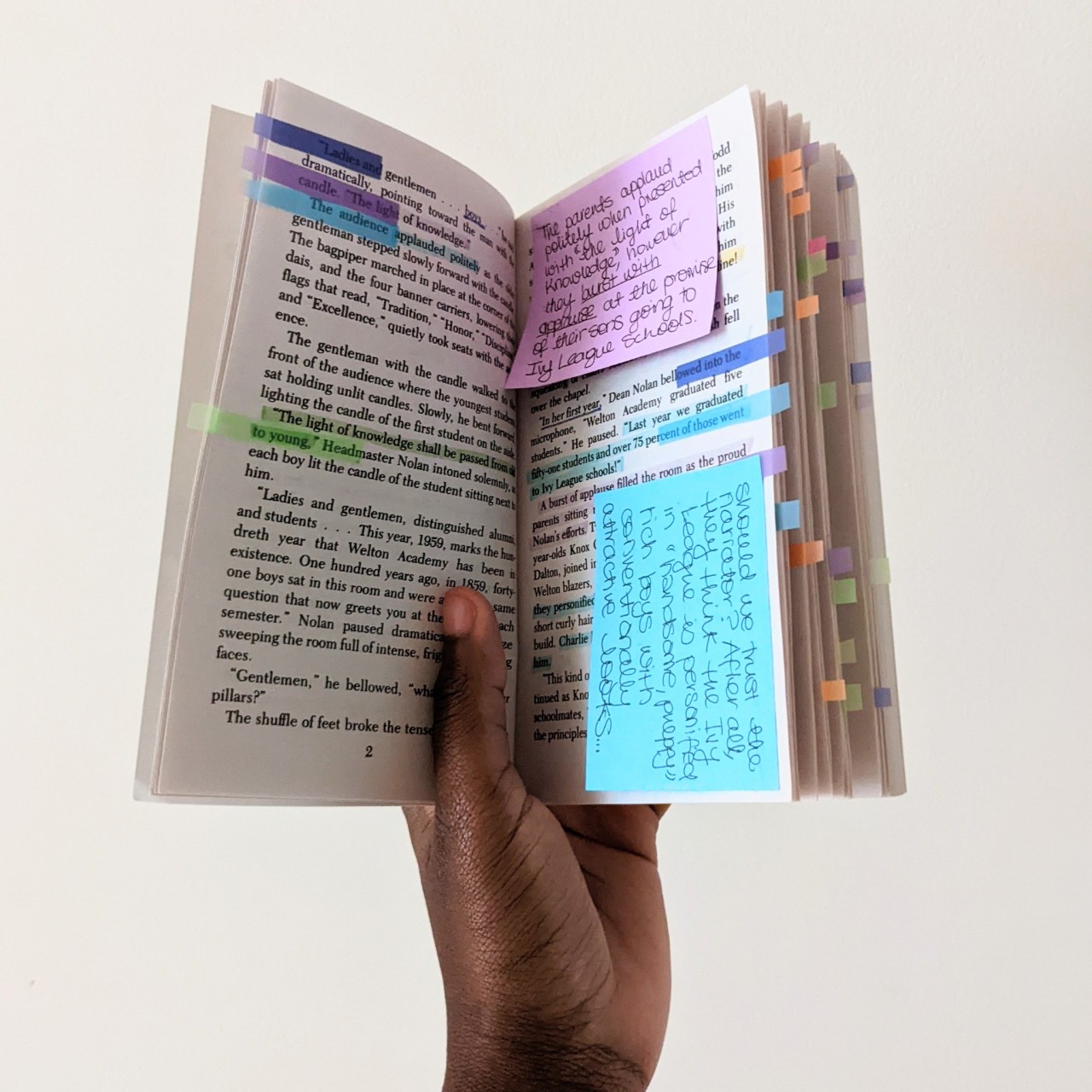 black academia — Tips on how to properly annotate a book/novel?