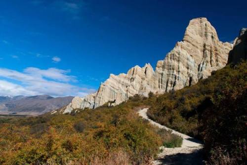 Clay CliffsIn the middle of New Zealand’s South Island, near the tiny town of Omarama lies a hidden 