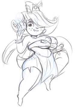 Sketch Scrapped nymphJust a sketch for patreon,