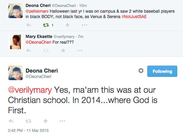 mysharona1987:#NotjustSAE hashtag is a must read.